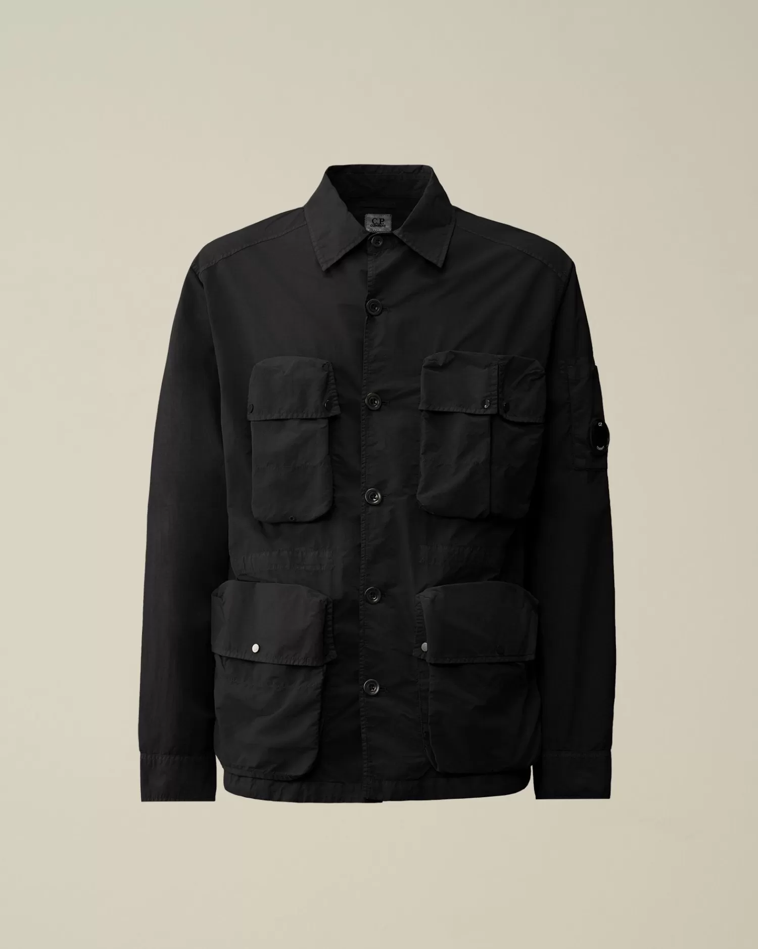 Online C.P. Company Bomuld Popeline Overshirt Andegron