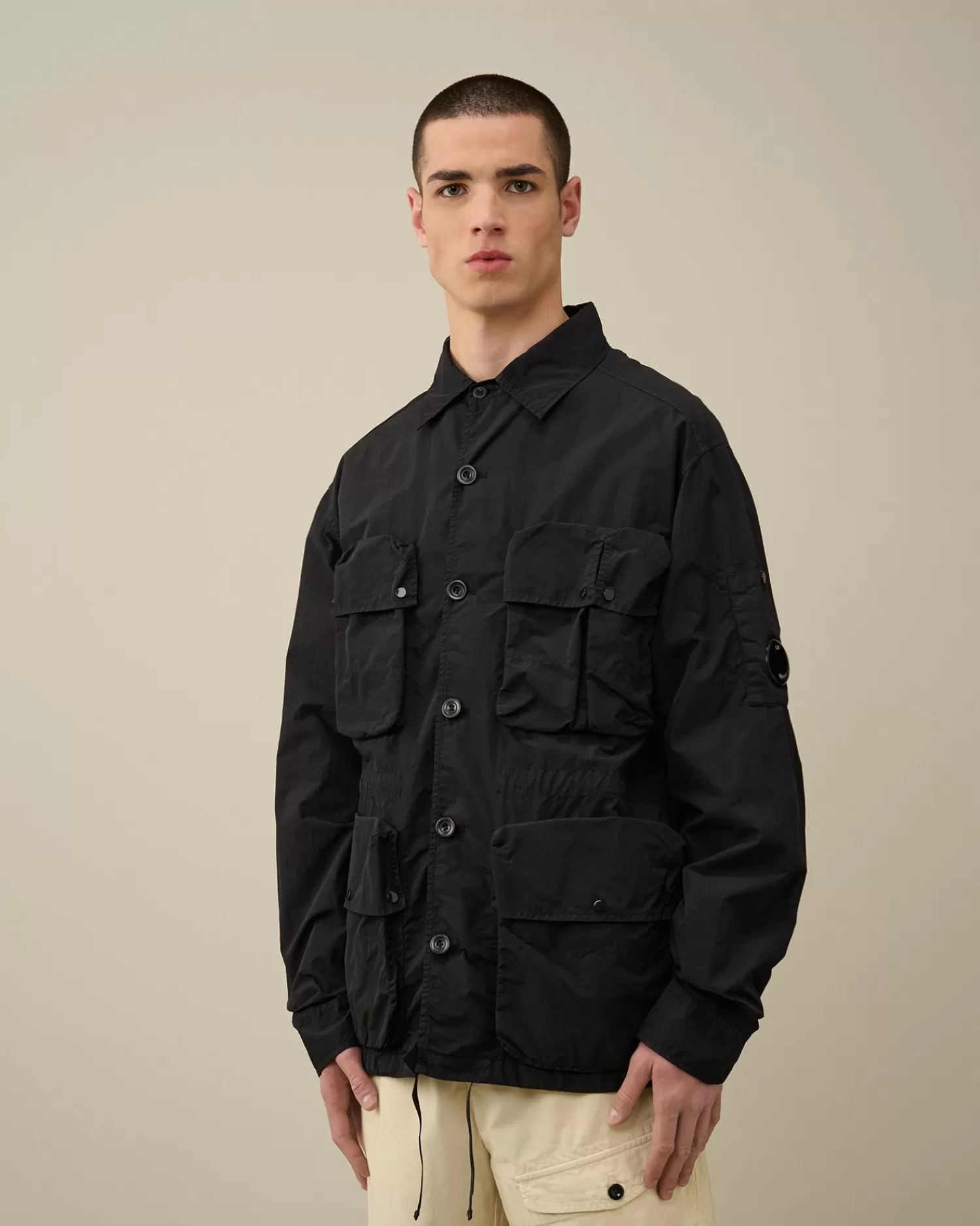 Online C.P. Company Bomuld Popeline Overshirt Andegron