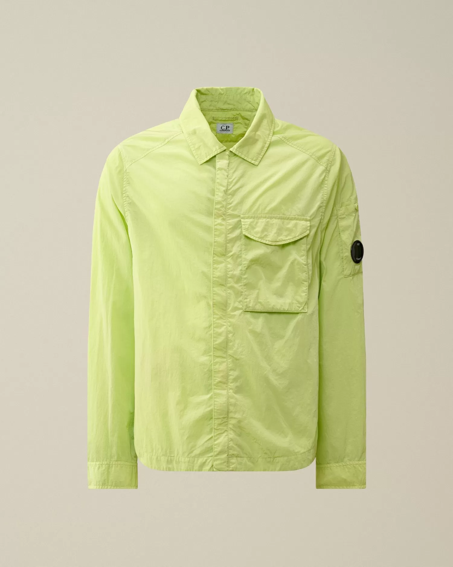 Shop C.P. Company Chrome-R Pocket Overshirt Stjernelys Bla