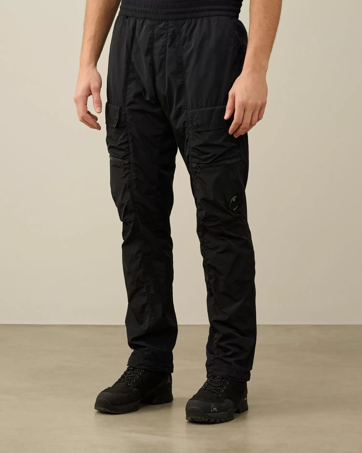 Store C.P. Company Chrome-R Regular Utility Pants Blaek Bla