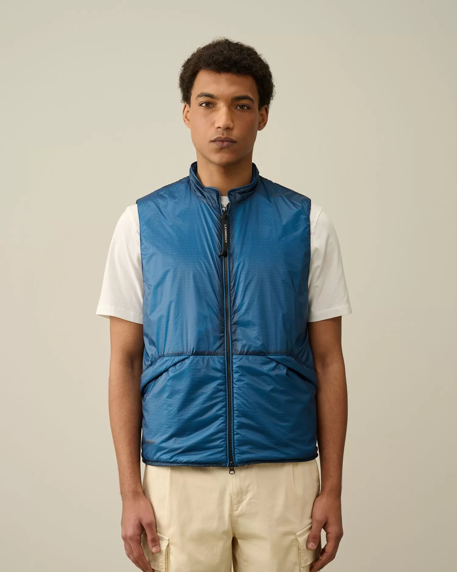 Store C.P. Company Cp Shell-R Utility Vest Stovregn Gra