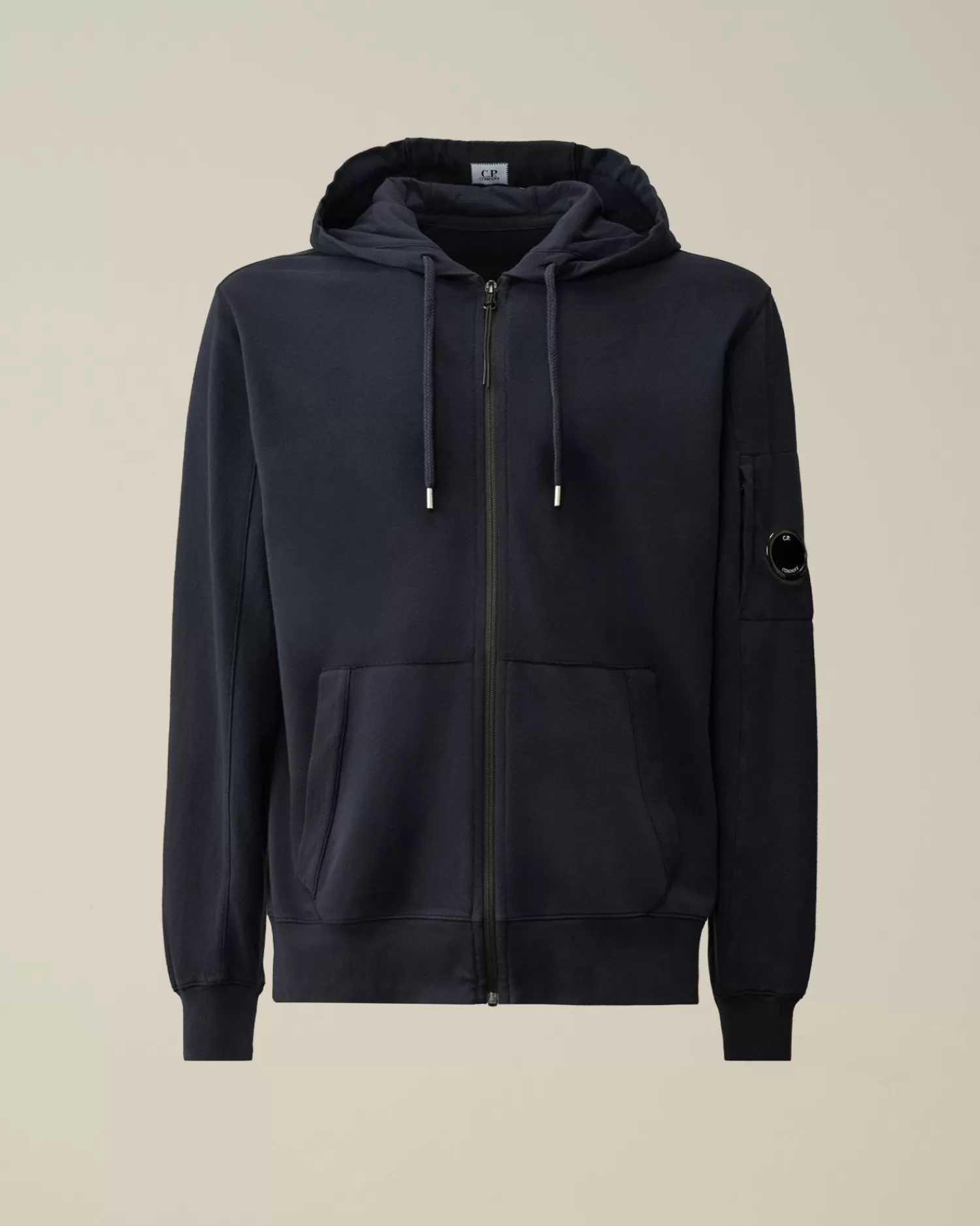 Hot C.P. Company Diagonal Haevet Fleece Haettetroje Ivy Gron