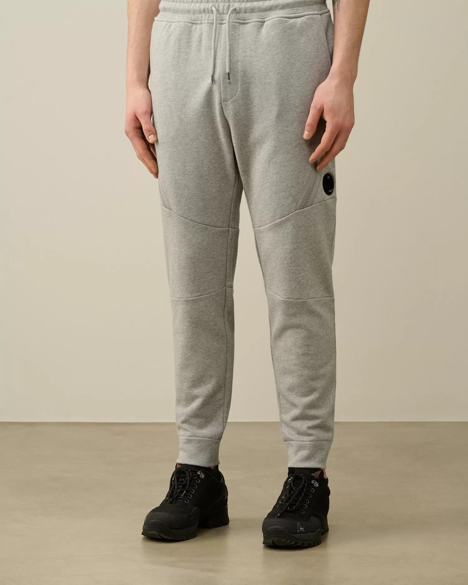 Flash Sale C.P. Company Diagonal Haevet Fleece Joggingbukser Sort