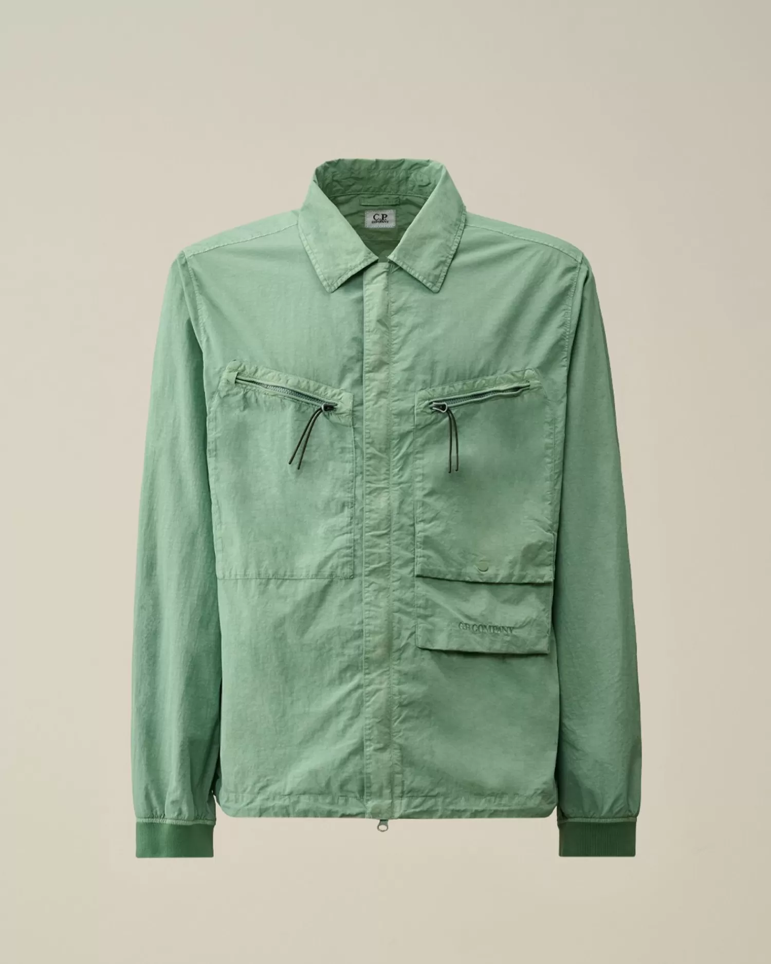 Discount C.P. Company Flad Nylon Overtrøje Green Bay