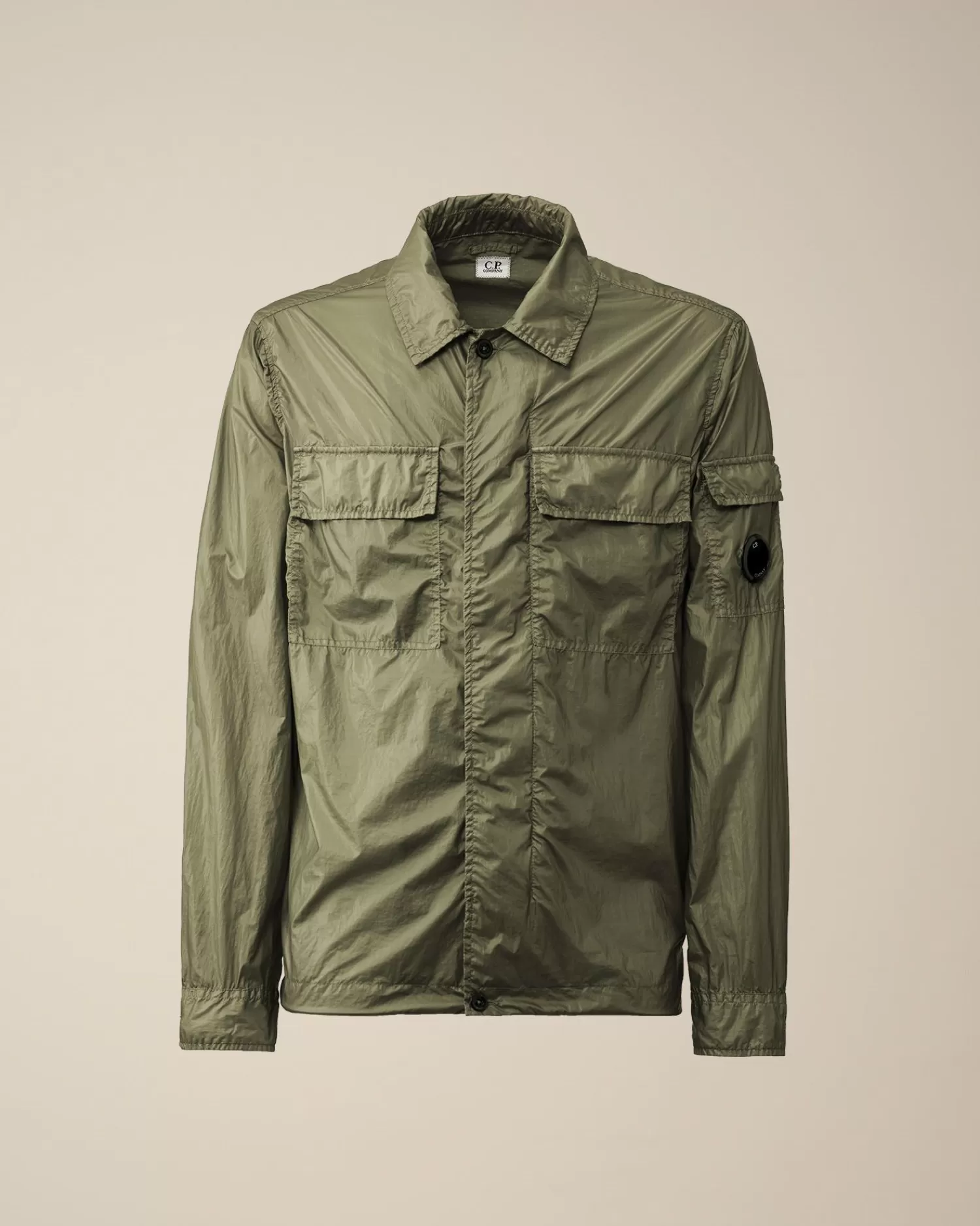 Cheap C.P. Company Gabardine Pockets Skjorte Sort