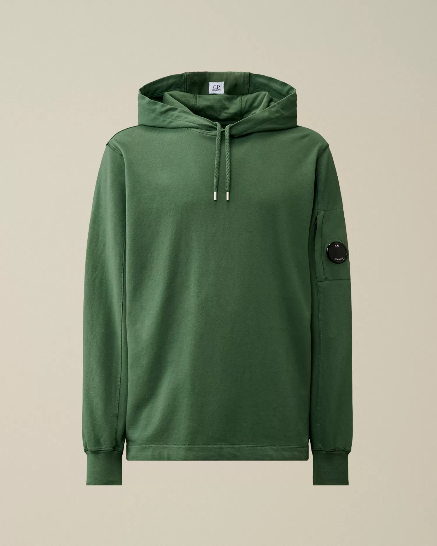 Store C.P. Company Let Fleece Sweatshirt Med Lynlas Stjernelys Bla