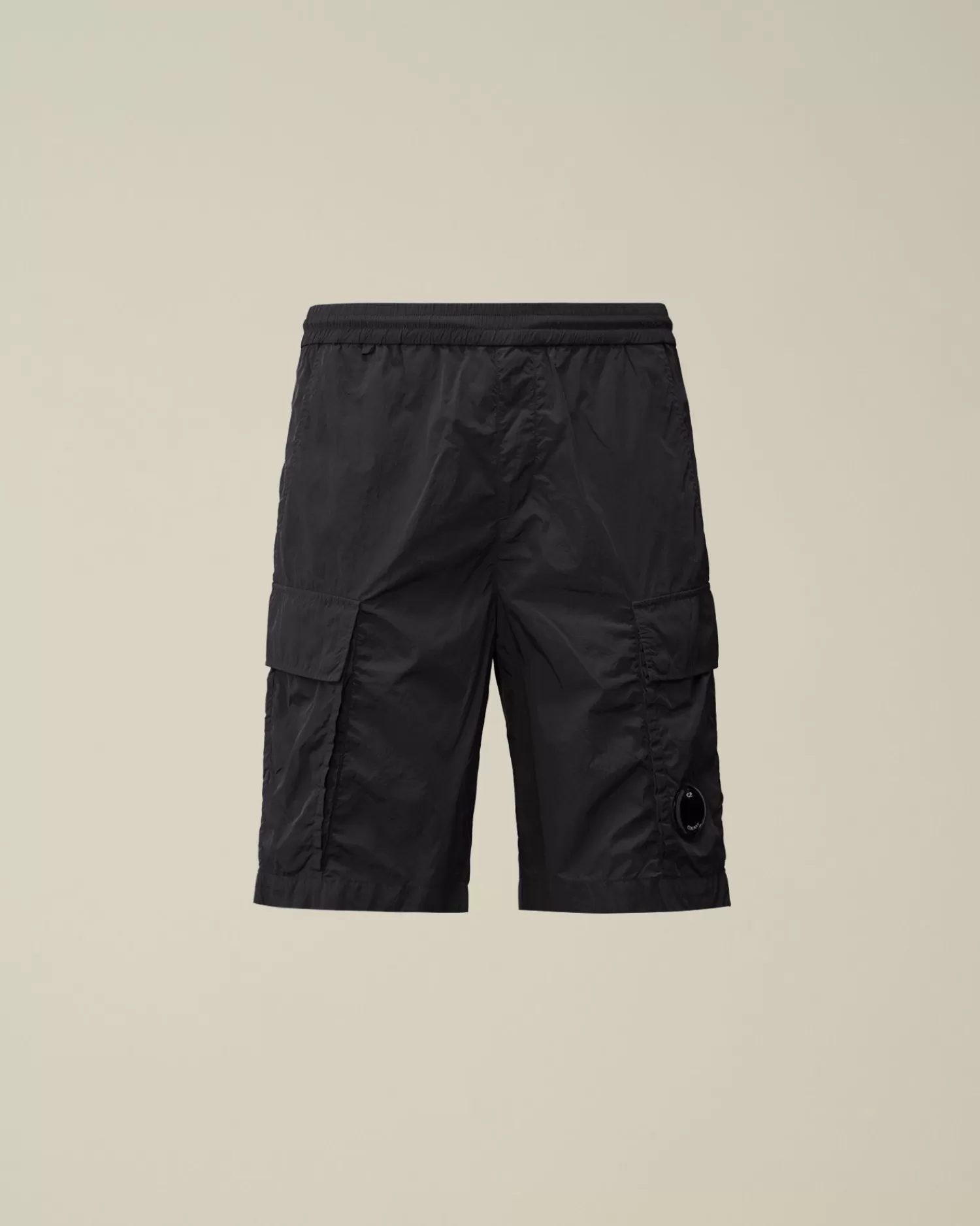 Best Sale C.P. Company Light Fleece Utility Shorts Gra Melange