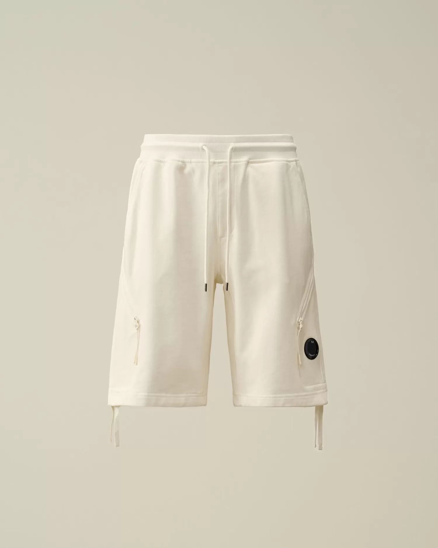 Outlet C.P. Company Light Fleece Utility Shorts Ivy Gron