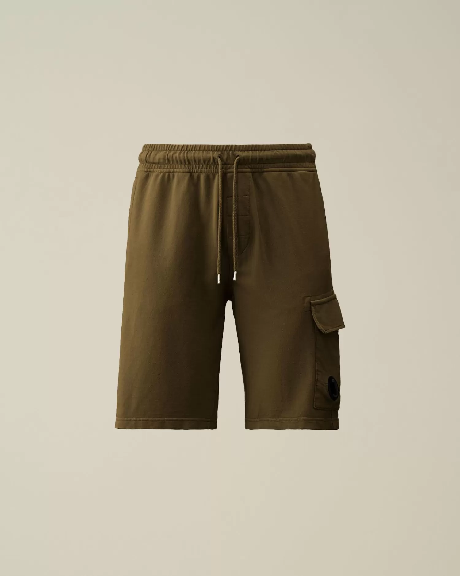 Cheap C.P. Company Shorts I Bomuldsfleece Pistacie Shell-Beige