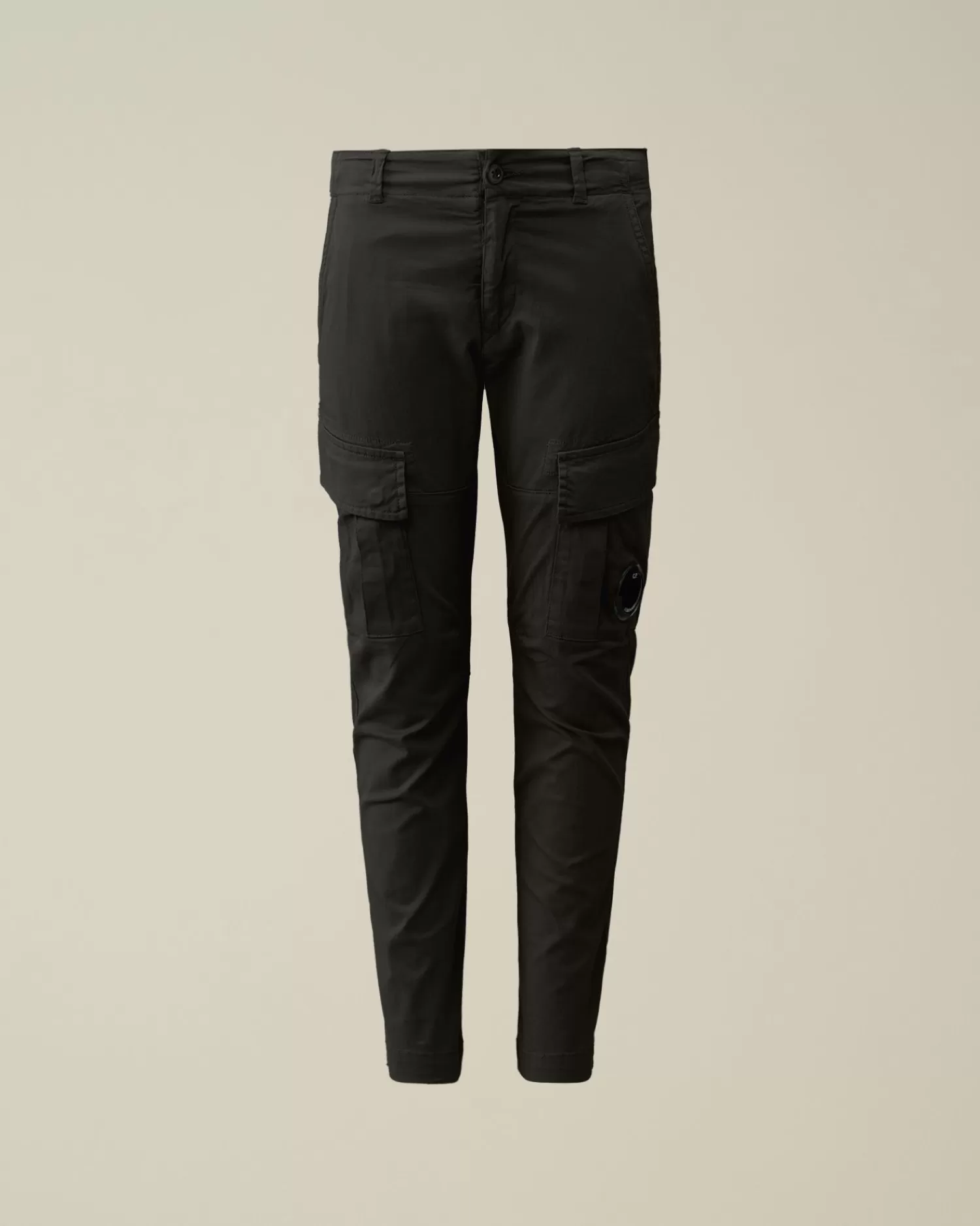 Outlet C.P. Company U16 Stretch Gabardine Cargo Bukser Turbulens-Gra